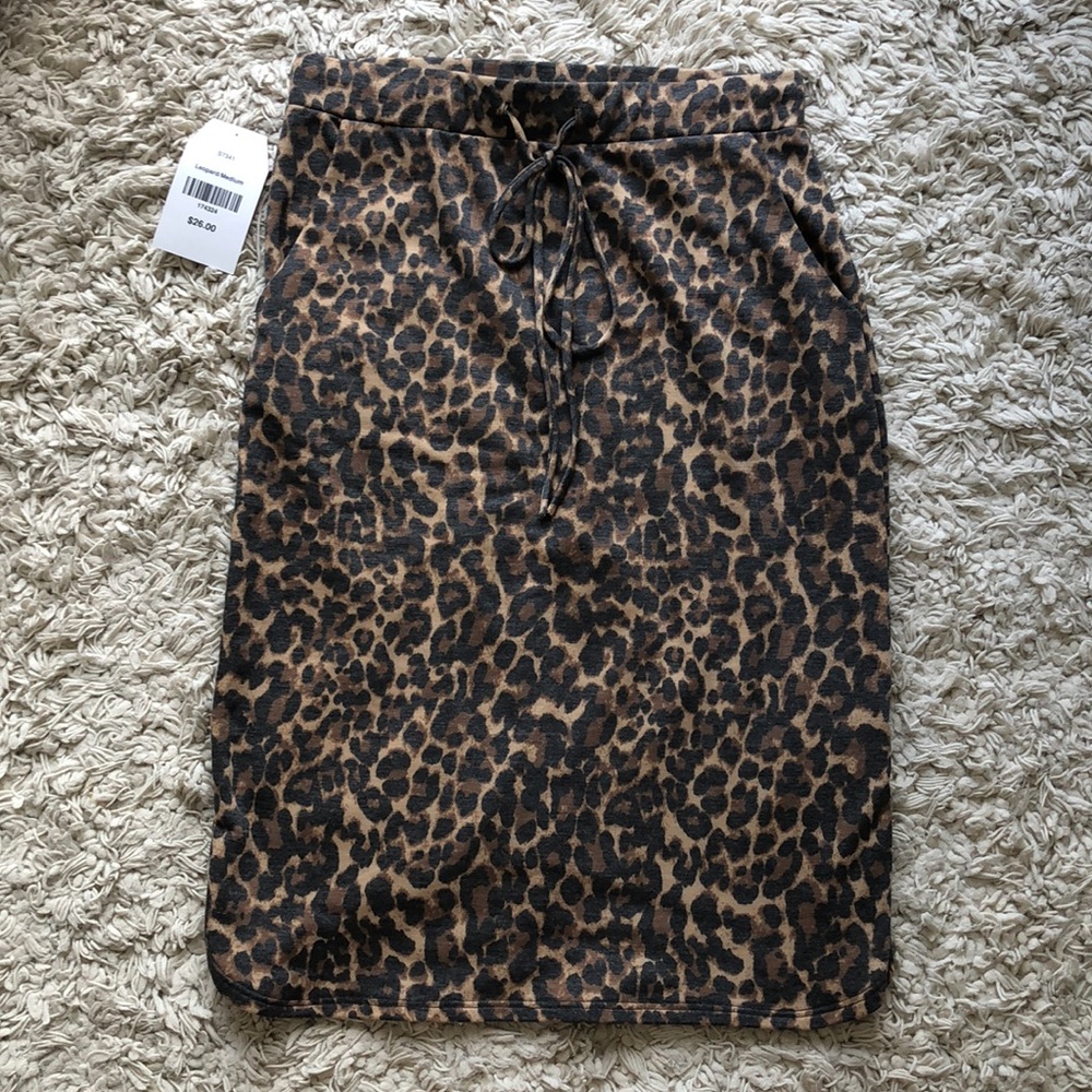 Leopard Skirt